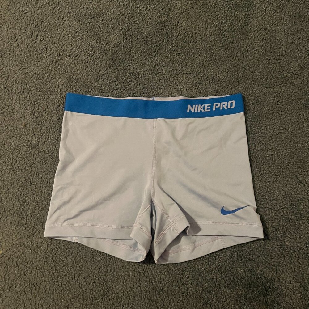 Light Blue Nike Pros